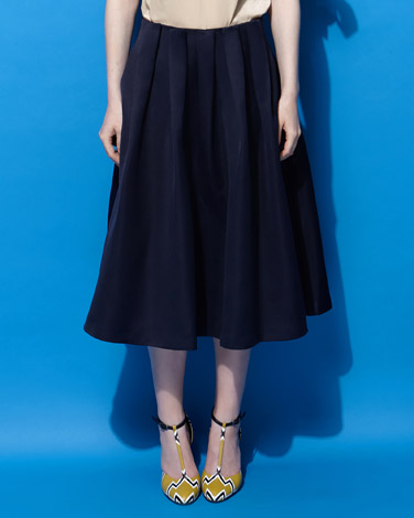 Lennon Courtney at Dunnes Stores Navy Belle Skirt